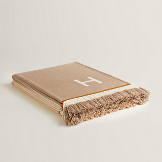Altitude blanket - Beige | Hermès Singapore